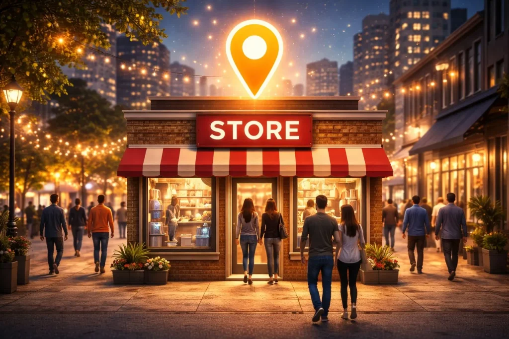 Visibility where action happens