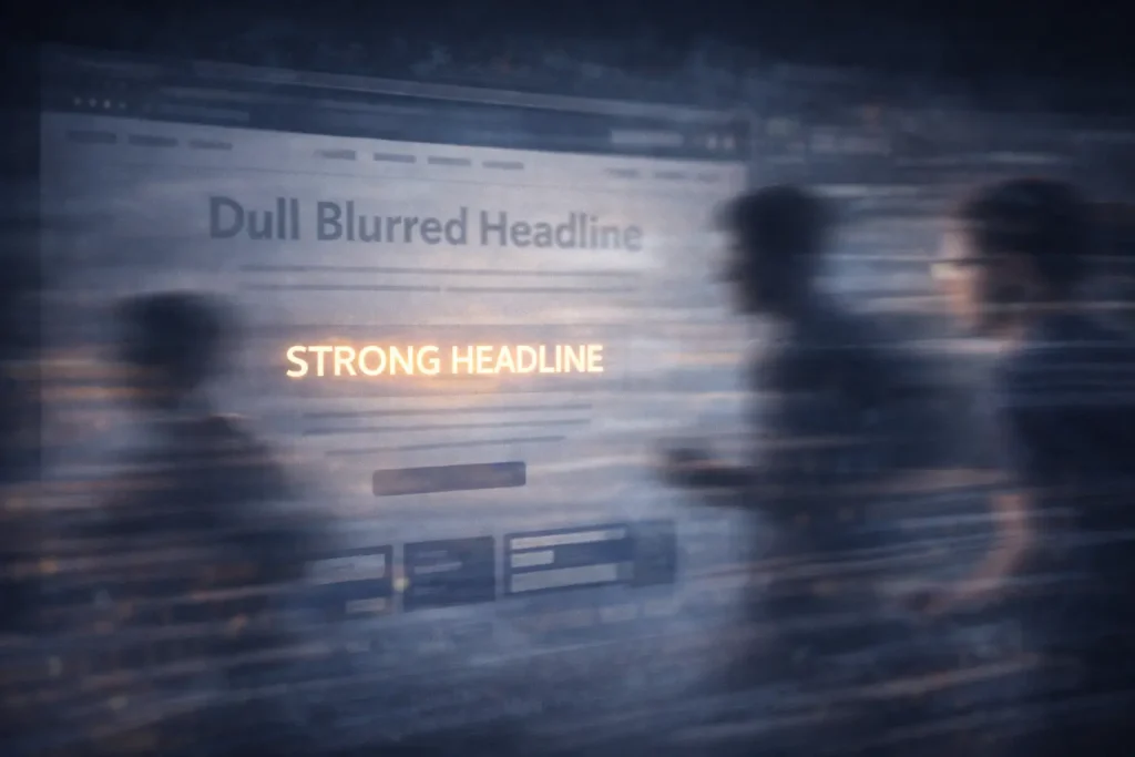 Weak Headline
