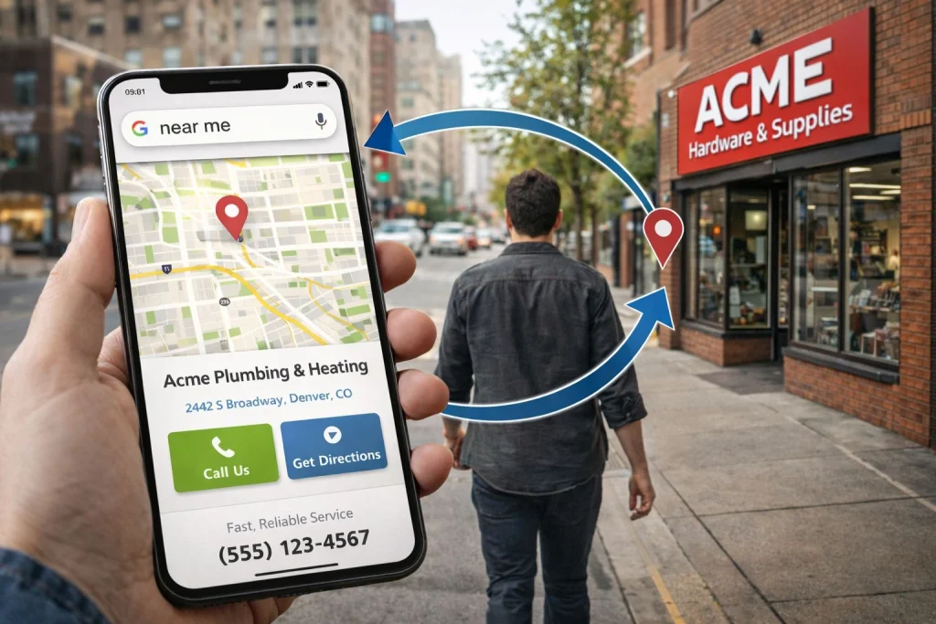 Local SEO converts online searches