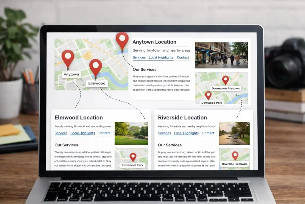 Build dedicated location pages
